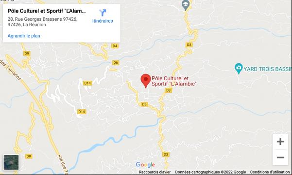 plan acces l'alambic trois bassins
