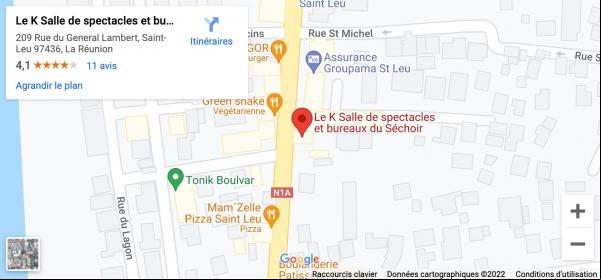 plan acces le sechoir saint leu